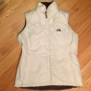 North face reversible vest